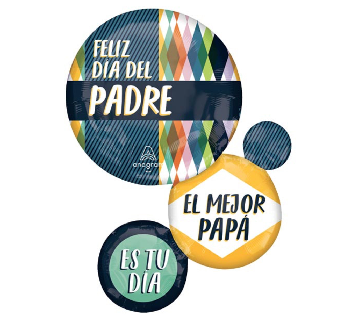 Anagram 28" Spanish Father’s Day Retro Renew